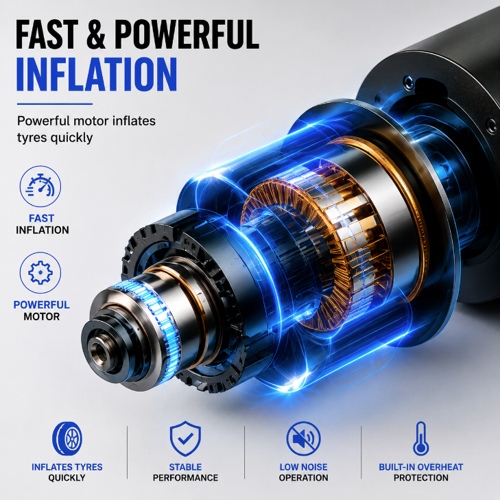 Drive Ready™ Portable Air Compressor