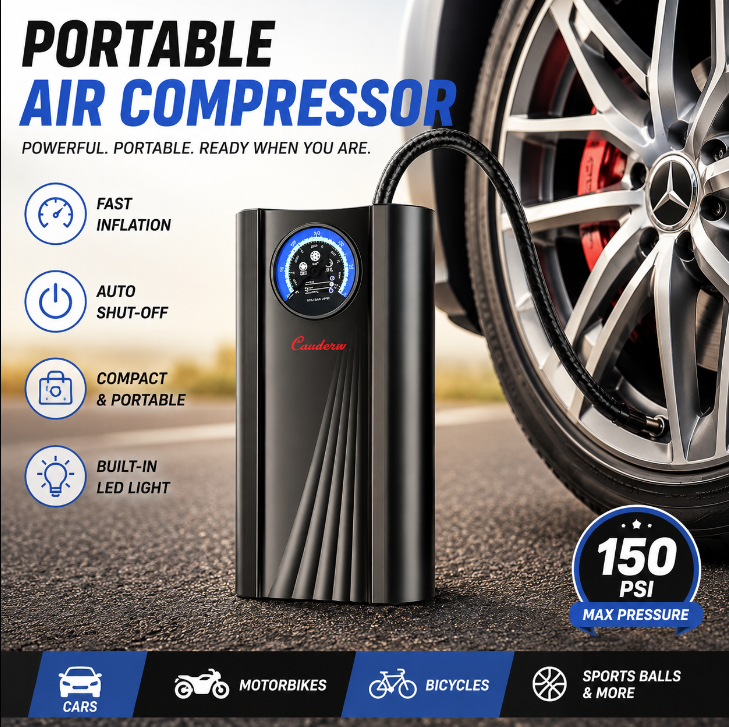 Drive Ready™ Portable Air Compressor